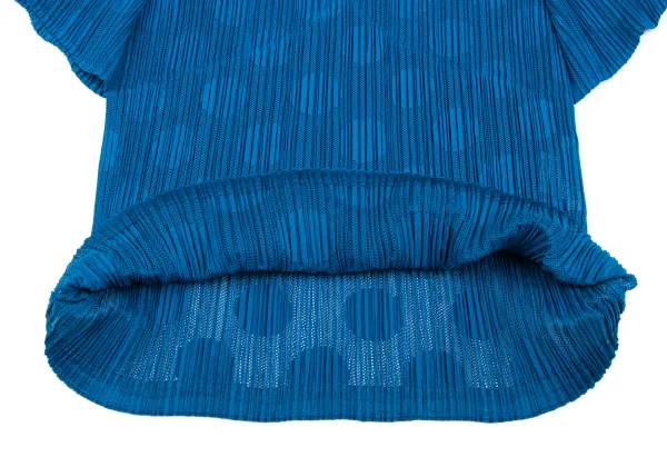 PLEATS PLEASE Mesh Pleats Dot Wide Sleeve Top K-163190_009