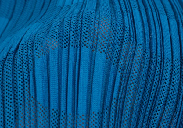 PLEATS PLEASE Mesh Pleats Dot Wide Sleeve Top K-163190_012