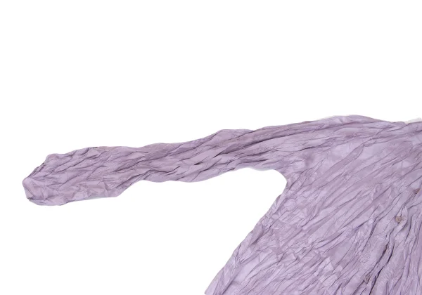 PLEATS PLEASE Wrinkled Pleats Shiny Long Sleeve Shirt K-163193_005