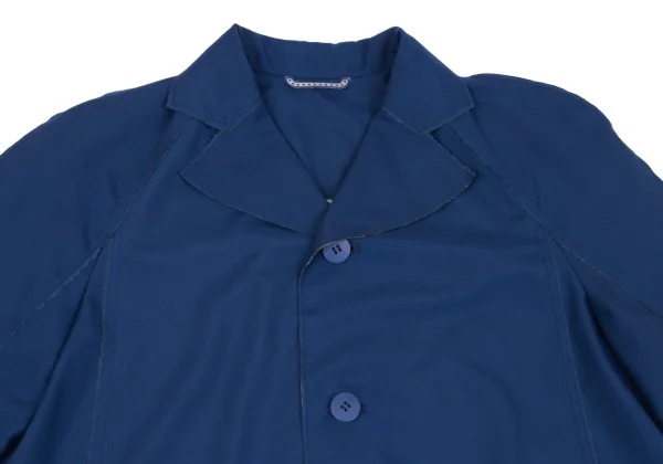 PLEATS PLEASE Lining Map Printed Poly Coat K-163195_004