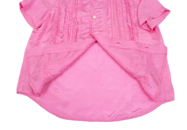 tricot COMME des GARCONS Frill Cutting Front Panel Short Sleeve Blouse K-163197_010