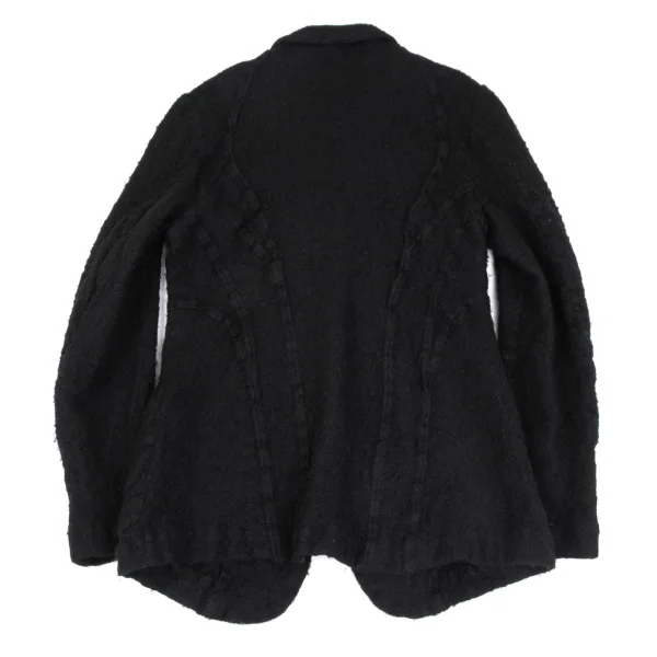 COMME des GARCONS HOMME PLUS Wool Fulling Curved Jacket K-163198_013