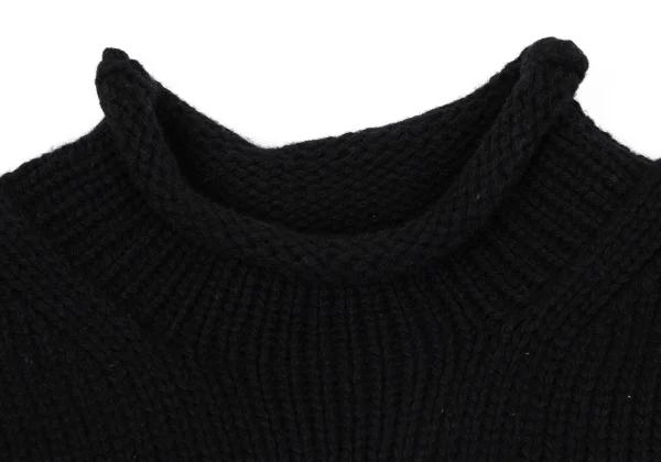 COMME des GARCONS HOMME PLUS Logo Printed Knit Sweater K-163199_003