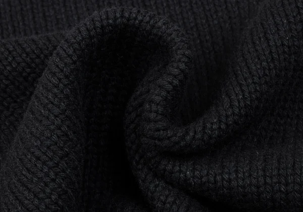 COMME des GARCONS HOMME PLUS Logo Printed Knit Sweater K-163199_010