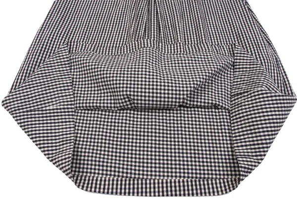 PINK HOUSE Checked Short Sleeve Off Shoulder Shirt Dress K-163200_010