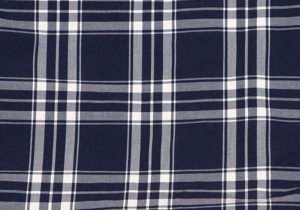 PINK HOUSE Frill Front Check Long Sleeve Shirt Dress K-163201_013