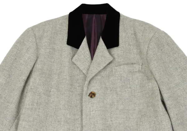 Jean Paul GAULTIER HOMME Stripe Lining Long Coat K-163202_002