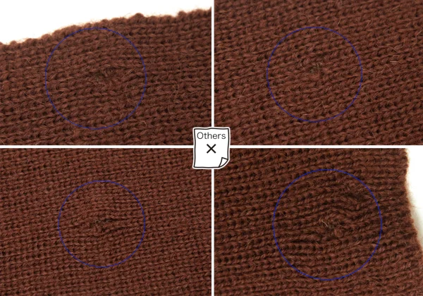 Yohji Yamamoto FEMME Wool Stole Neck Design Long Knit Cardigan K-163204_016