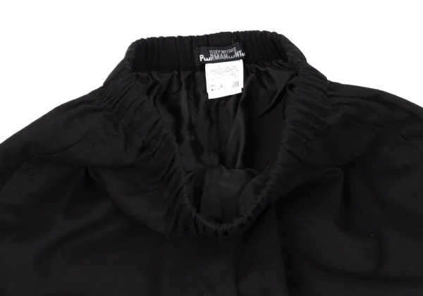 ISSEY MIYAKE PERMANENTE Silk Blend Wool See-through Wide Pants K-163206_005