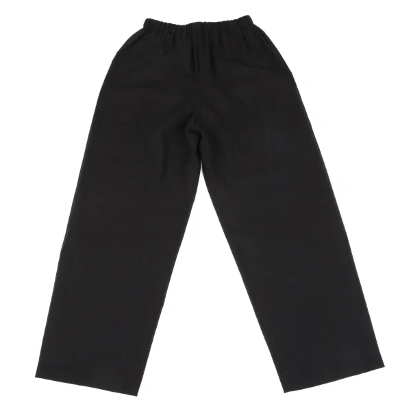 ISSEY MIYAKE PERMANENTE Silk Blend Wool See-through Wide Pants K-163206_008