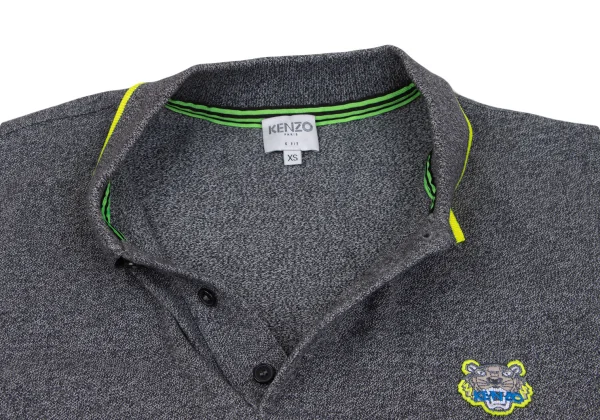 KENZO Tiger Patch Short Sleeve Polo Shirt K-163207_005