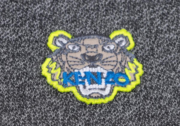 KENZO Tiger Patch Short Sleeve Polo Shirt K-163207_006