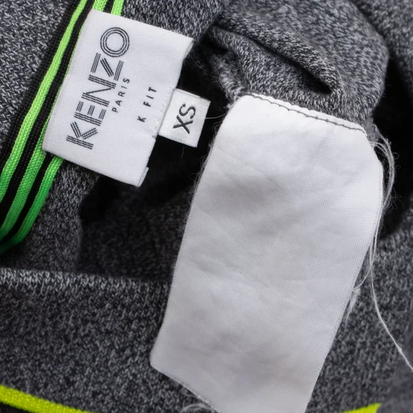 KENZO Tiger Patch Short Sleeve Polo Shirt K-163207_012