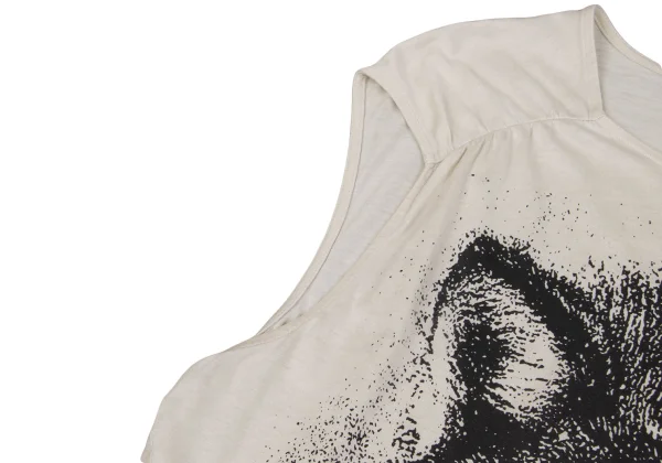 STELLA McCARTNE Big Wolf Printed Sleeveless Top K-163208_006