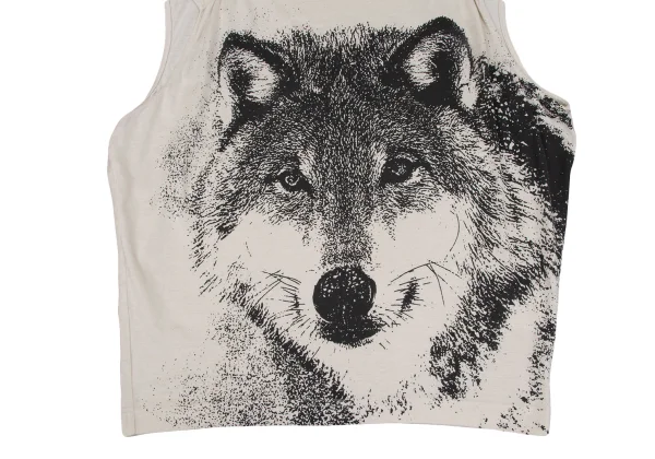 STELLA McCARTNE Big Wolf Printed Sleeveless Top K-163208_007