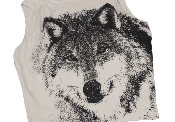 STELLA McCARTNE Big Wolf Printed Sleeveless Top K-163208_008
