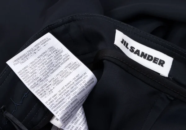 JIL SANDER Rayon Straight Pants K-163210_012
