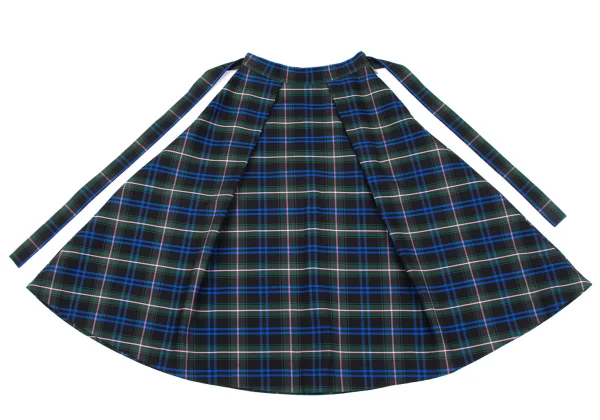 MSGM Check Belted Skirt K-163212_002