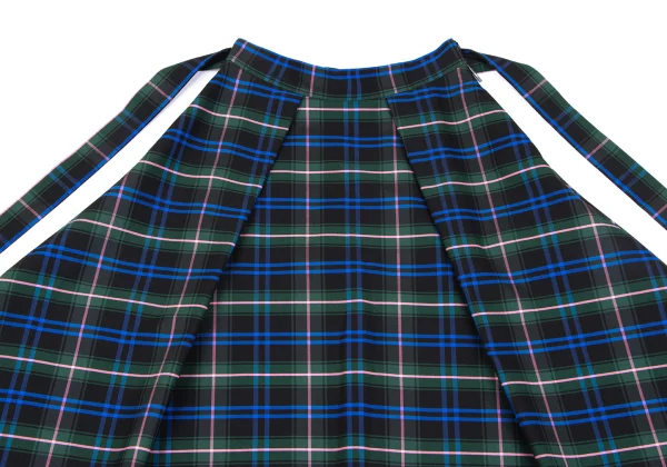MSGM Check Belted Skirt K-163212_003