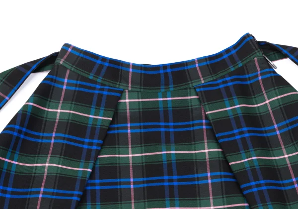 MSGM Check Belted Skirt K-163212_004