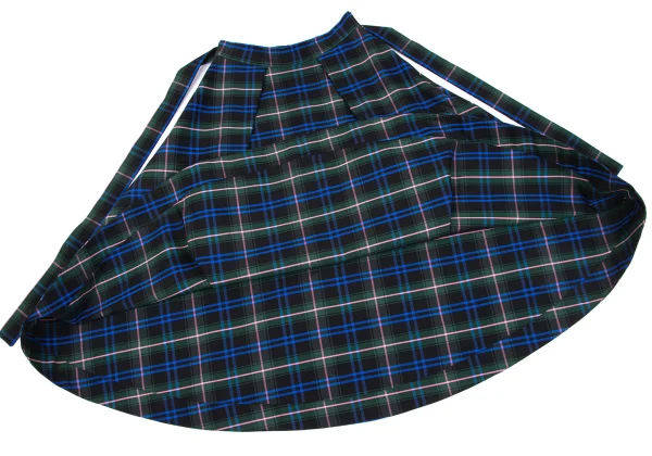 MSGM Check Belted Skirt K-163212_009