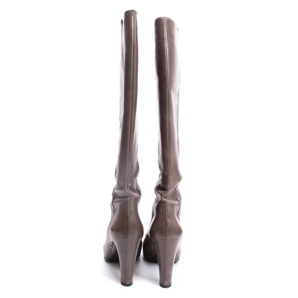 ROBERTO DEL CARLO Leather Long Heel Boots K-163216_011