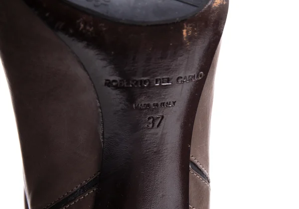 ROBERTO DEL CARLO Leather Long Heel Boots K-163216_015