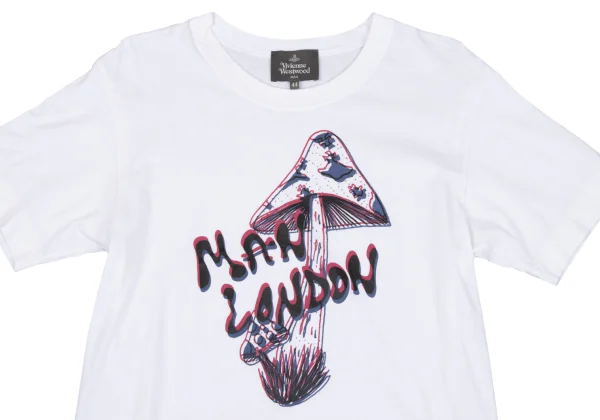 Vivienne Westwood MAN Mushroom Printed Orb Embroidered Short Sleeve T-shirt K-163218_002