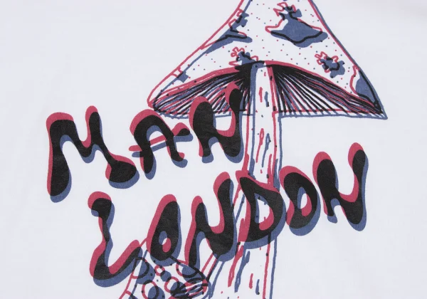 Vivienne Westwood MAN Mushroom Printed Orb Embroidered Short Sleeve T-shirt K-163218_005