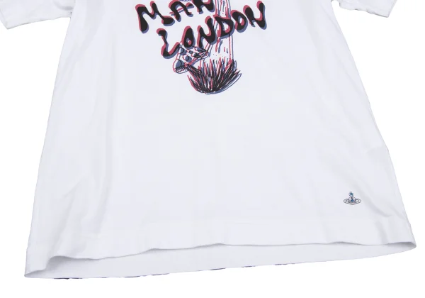 Vivienne Westwood MAN Mushroom Printed Orb Embroidered Short Sleeve T-shirt K-163218_006