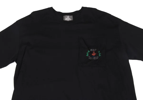 Vivienne Westwood MAN Orb Embroidered Loose Silhouette T Shirt K-163219_002