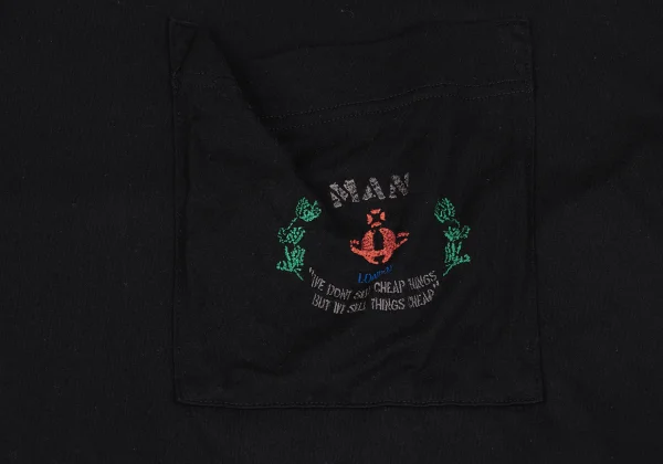 Vivienne Westwood MAN Orb Embroidered Loose Silhouette T Shirt K-163219_004