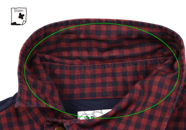 Vivienne Westwood MAN Checked Switching Orb Embroidered Shirt K-163221_005