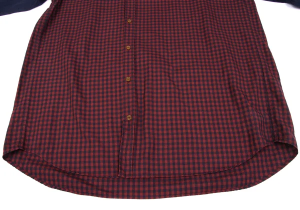 Vivienne Westwood MAN Checked Switching Orb Embroidered Shirt K-163221_010