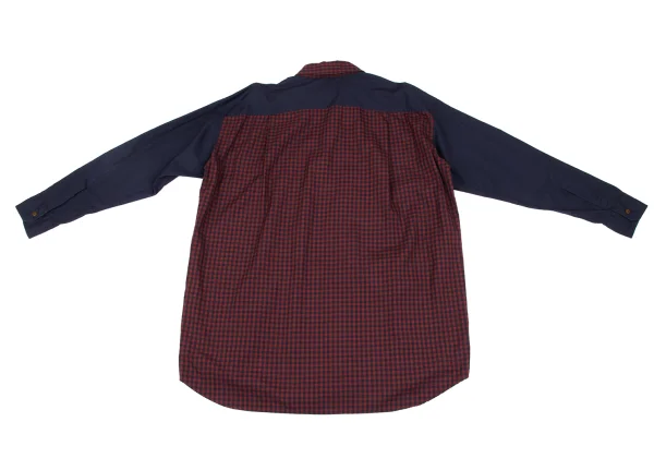 Vivienne Westwood MAN Checked Switching Orb Embroidered Shirt K-163221_012