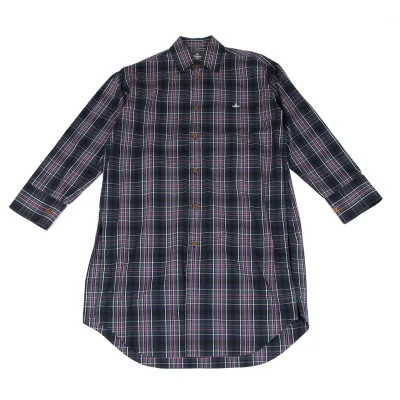 Vivienne Westwood MAN Checked Long Shirt Jacket