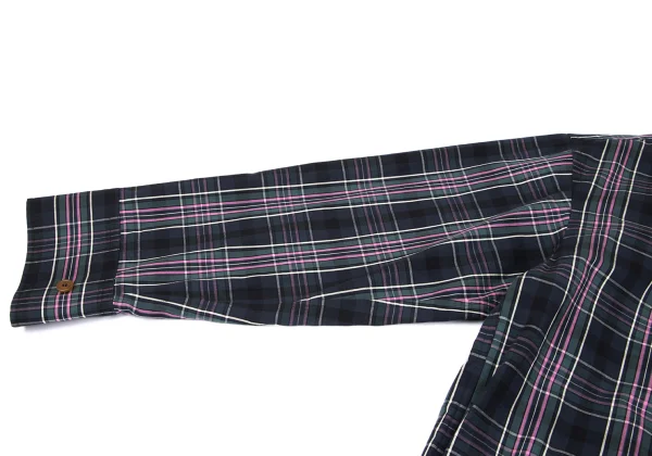 Vivienne Westwood MAN Checked Long Shirt Jacket K-163222_005