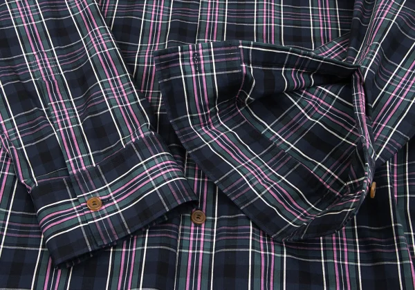 Vivienne Westwood MAN Checked Long Shirt Jacket K-163222_006