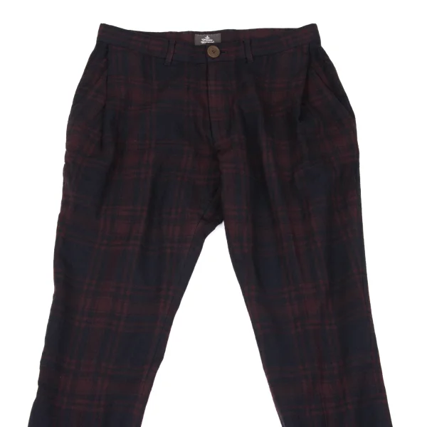 Vivienne Westwood MAN Wool Check Pants K-163223_002