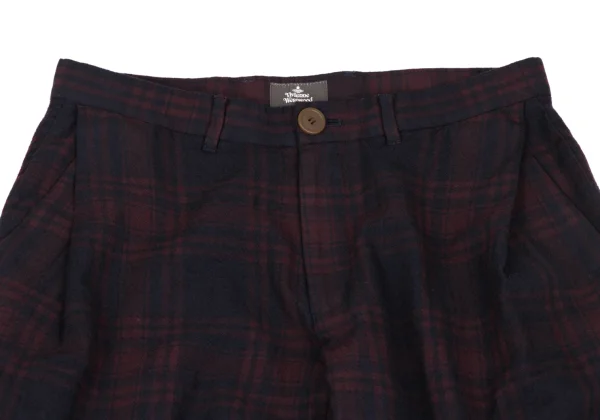 Vivienne Westwood MAN Wool Check Pants K-163223_003