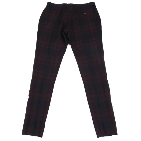 Vivienne Westwood MAN Wool Check Pants K-163223_010