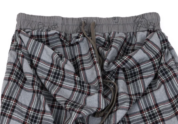 Vivienne Westwood MAN Check Draped Dropped Crotch Pants K-163224_003