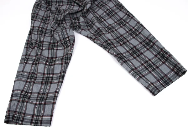 Vivienne Westwood MAN Check Draped Dropped Crotch Pants K-163224_007