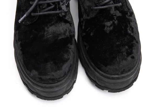 VIRON Recycle Velvet Platform Shoes K-163228_005