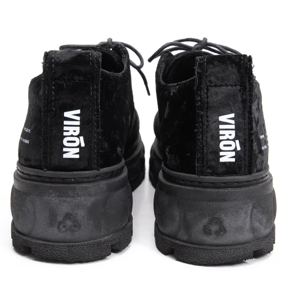 VIRON Recycle Velvet Platform Shoes K-163228_010