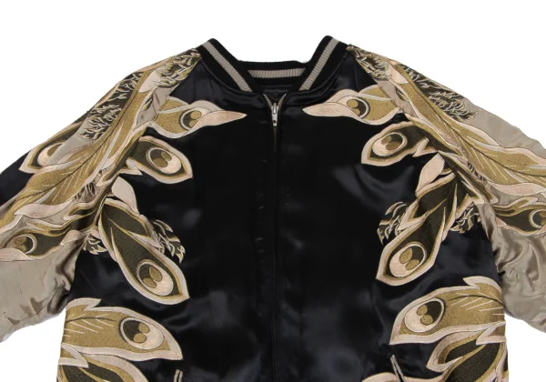 SCRIPT Embroidered Reversible Souvenir Jacket K-163229_002