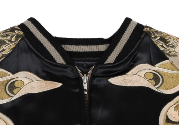 SCRIPT Embroidered Reversible Souvenir Jacket K-163229_003