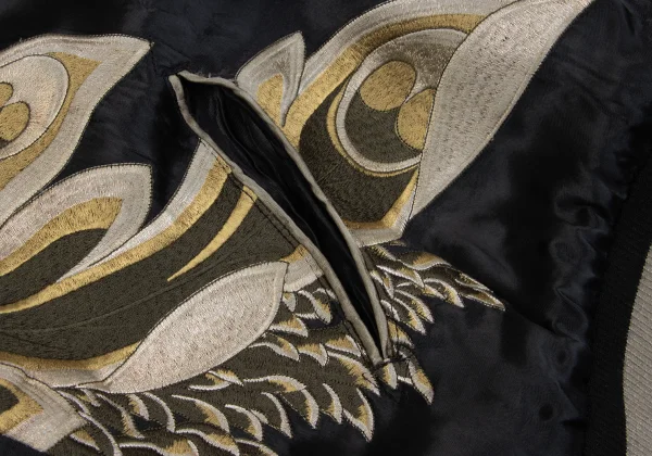 SCRIPT Embroidered Reversible Souvenir Jacket K-163229_010