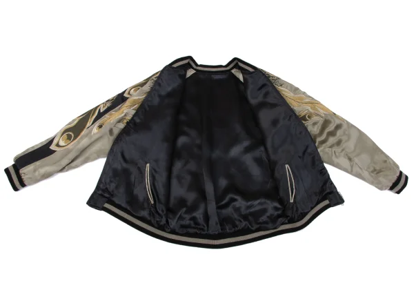 SCRIPT Embroidered Reversible Souvenir Jacket K-163229_011