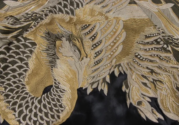 SCRIPT Embroidered Reversible Souvenir Jacket K-163229_016